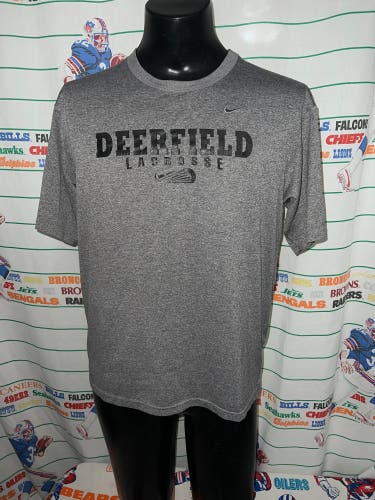 Deerfield Lacrosse Nike DRI-FIT Shirt Medium