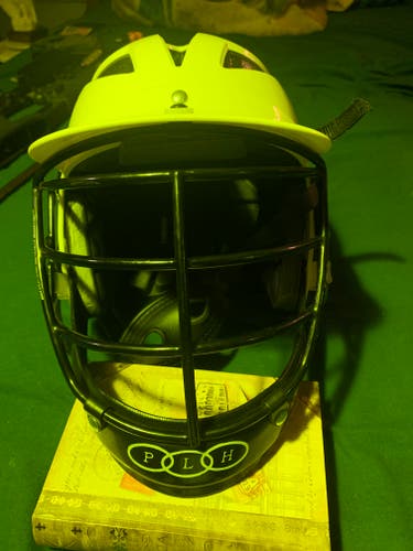 Vintage PLH White Lacrosse Helmet