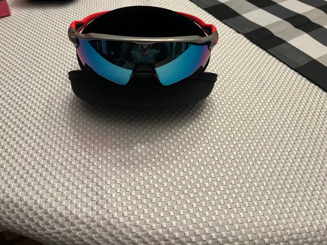 Oakley Radar EV Path Sunglasses (Prizm Snow Sapphire Lenses)