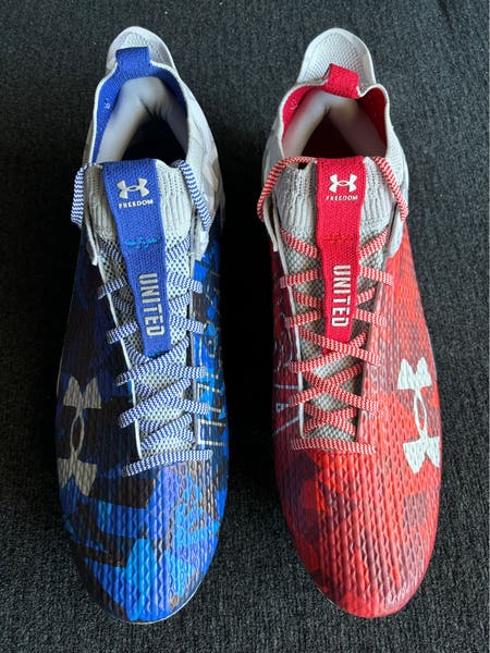 Under Armour Blur Smoke 2.0 “USA” Freedom PE Football Cleats  display picture 2