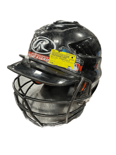 Used Rawlings Cfbhnfgoos-b Sm Baseball And Softball Helmets