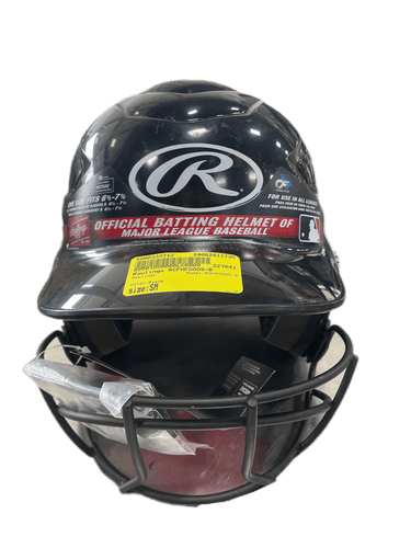 Used Rawlings Rcfhfgoos-b Sm Baseball And Softball Helmets