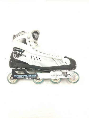 Used Mission Sr 10.0 Roller Hockey Skates