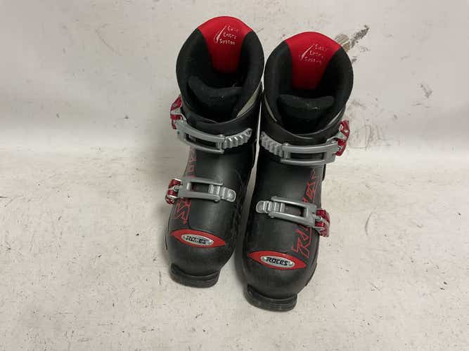 Used Roces 6 In 1 190-220 190 Mp - Y12 Boys' Downhill Ski Boots