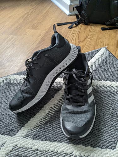 Adidas Everyset Training Shoes Black White Size 13