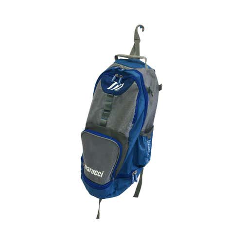 Used Marucci Blue Grey Backpack Bag Baseball And Softball Equipment Bags