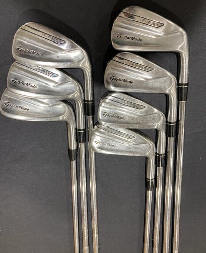Used Men's TaylorMade P790 Iron Set Right Handed Steel Shaft