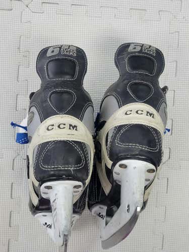 Used Ccm Super Tacks 652 Junior 05.5 Ice Hockey Skates