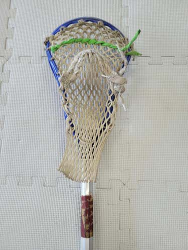 Used Debeer Lax Stick Aluminum Men's Complete Lacrosse Sticks