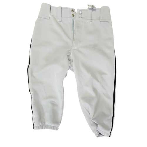 Used Mizuno Youth Bb Pants Lg Baseball And Softball Bottoms
