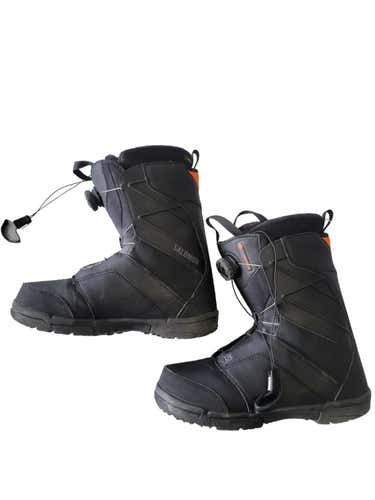 Used Salomon Boa Faction Senior 9.5 Men's Snowboard Boots