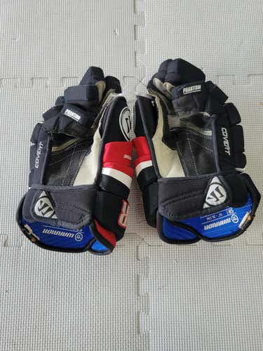 Used Warrior Qr3 14" Hockey Gloves