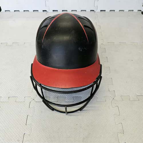 Used Boombah Helmet W Mask One Size Baseball And Softball Helmets