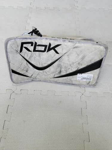 Used Reebok Jr 6k Full Right Goalie Blockers