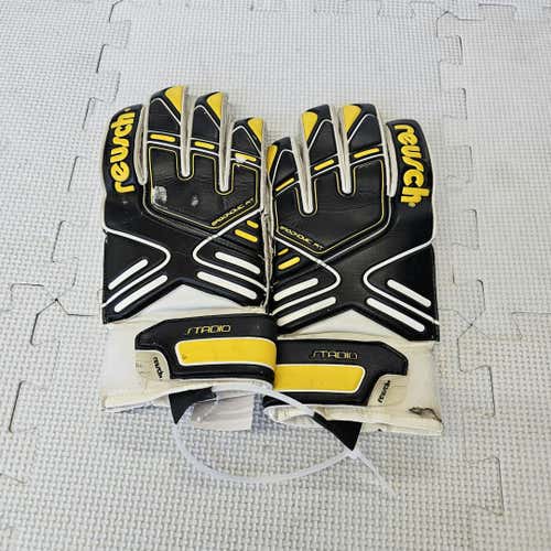 Used Reusch Gloves 8 Soccer Goalie Gloves