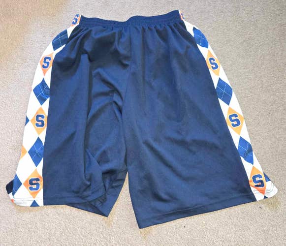 Syracuse Orange Fit2Win Lacrosse Athletic Shorts Large