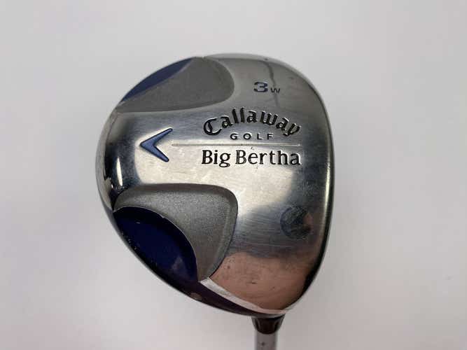 Callaway 2008 Big Bertha Ladies 3 Fairway Wood 15* Aldila 50g Ladies Graphite RH