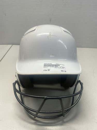 Used Easton Alpha White Sm Softball Helmet