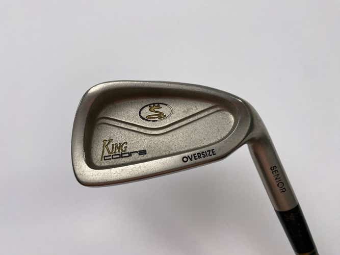 Cobra King Cobra Oversize Senior Single 4 Iron Senior Graphite Mens RH