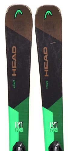 Used 2022 HEAD V-Shape V4 Skis With Bindings, Size: 163 (241238)