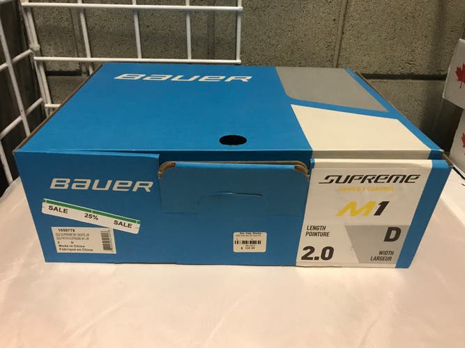 New Junior Bauer Supreme M1 Hockey Skates Regular Width