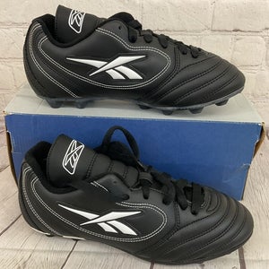 Reebok 19-62611 Defiance MS JR Youth Soccer Cleats Black White US 5.5 UK 5 EU 37
