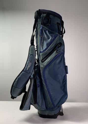 Titleist Lightweight Stand Bag Blue 3-Way Divide Dual Strap Golf Bag
