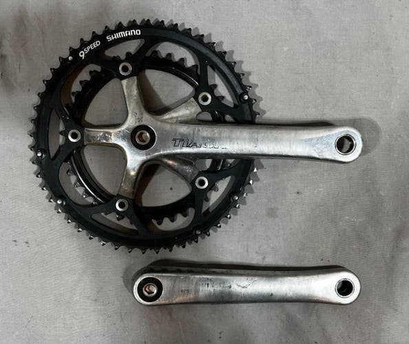 Shimano Tiagra FC-4400 175mm 53/39 9-Speed Aluminum/Steel Road Double Crankset