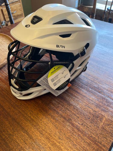 Brand New Warrior Burn Lacrosse Helmet