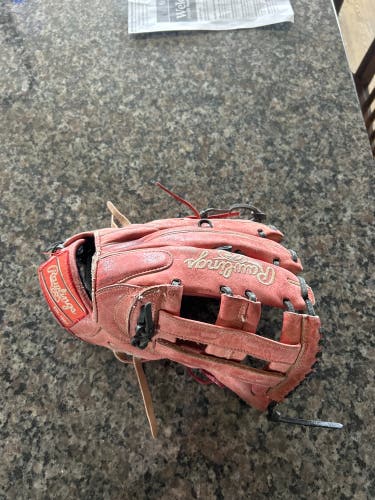 Used Right Hand Throw 13" Heart of the Hide Baseball Glove