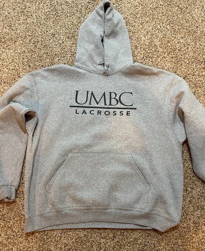 Gray UMBC Lacrosse Sweatshirt