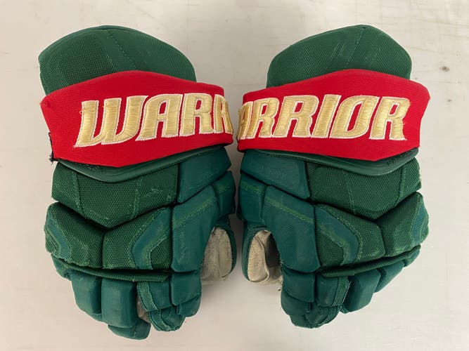 Warrior Covert QRE Pro Stock 14” Hockey Gloves Minnesota Wild 62705