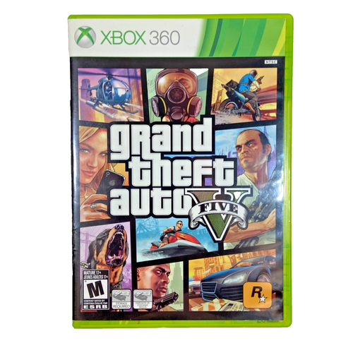 Grand Theft Auto V (Microsoft Xbox 360, 2013) - CIB - Tested