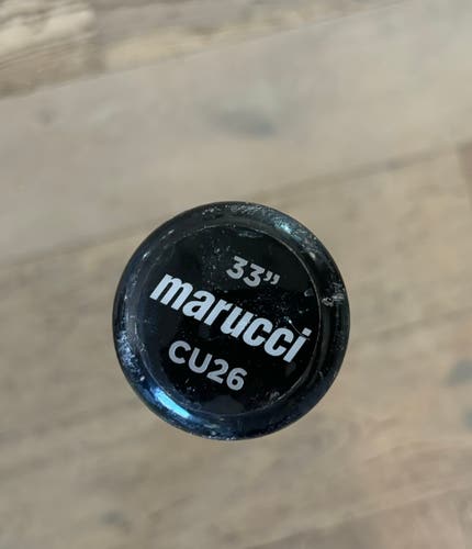 Used  Marucci (-3) 30 oz 33" CU26 Bat Pro Model