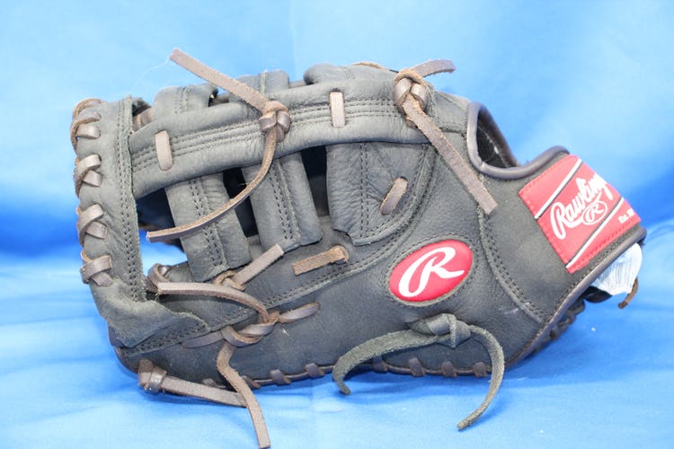 Used Left Hand Throw Rawlings First Base Baseball Glove 12.5"