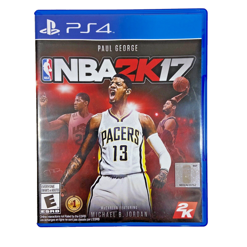 NBA 2K17 (Sony PlayStation 4, 2016) PS4 Paul George Cover - CIB - Tested