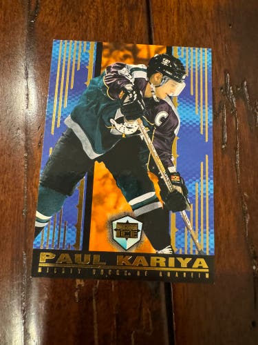 PACIFIC TRADING CARDS: Paul Kariya Mighty Ducks of Anaheim Hockey Card 2