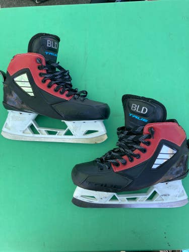 Used Senior True Custom Pro Goalie Skates Size 10