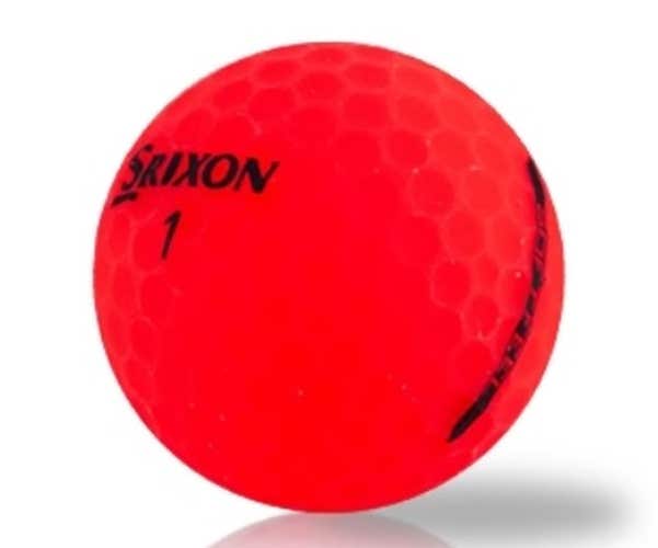 Srixon Soft Feel Golf Balls (Brite Red, 3pk) 1 Sleeve 2020 NEW