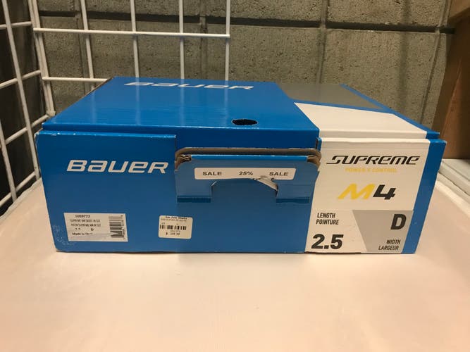 New Junior Bauer Supreme M4 Hockey Skates