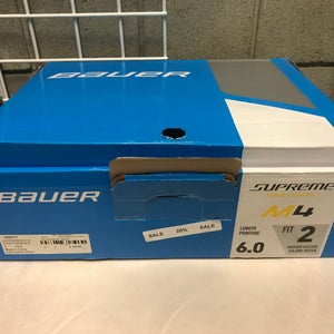New Intermediate Bauer Supreme M4 Hockey Skates