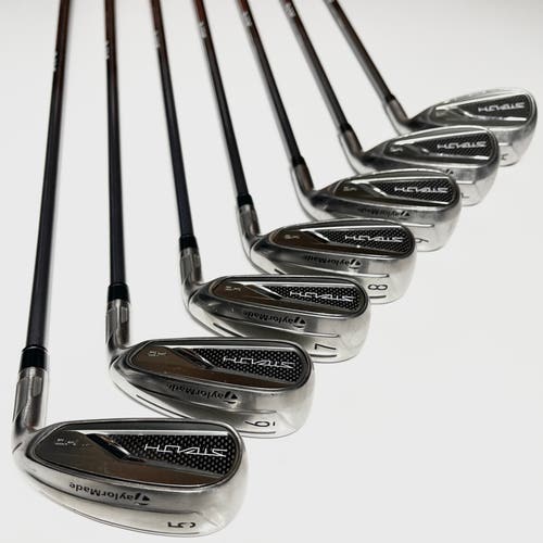 Taylormade Stealth HD Iron Set 5-9, PW, AW Right Hand Regular Flex Graphite