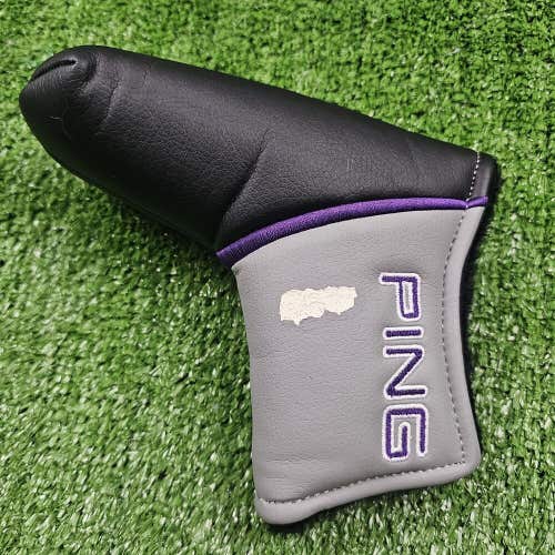 Ping Serene Blade Putter Headcover Ladies Black Purple Silver Cover