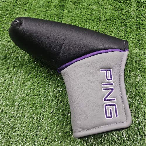 Ping Serene Blade Putter Headcover Ladies Black Purple Silver Cover