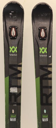 Used 2019 Volkl RTM 84 Skis With Bindings, Size: 172 (241229)