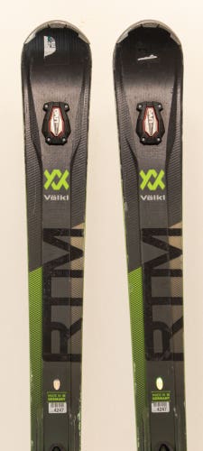 Used 2019 Volkl RTM 84 Skis With Bindings, Size: 172 (241228)