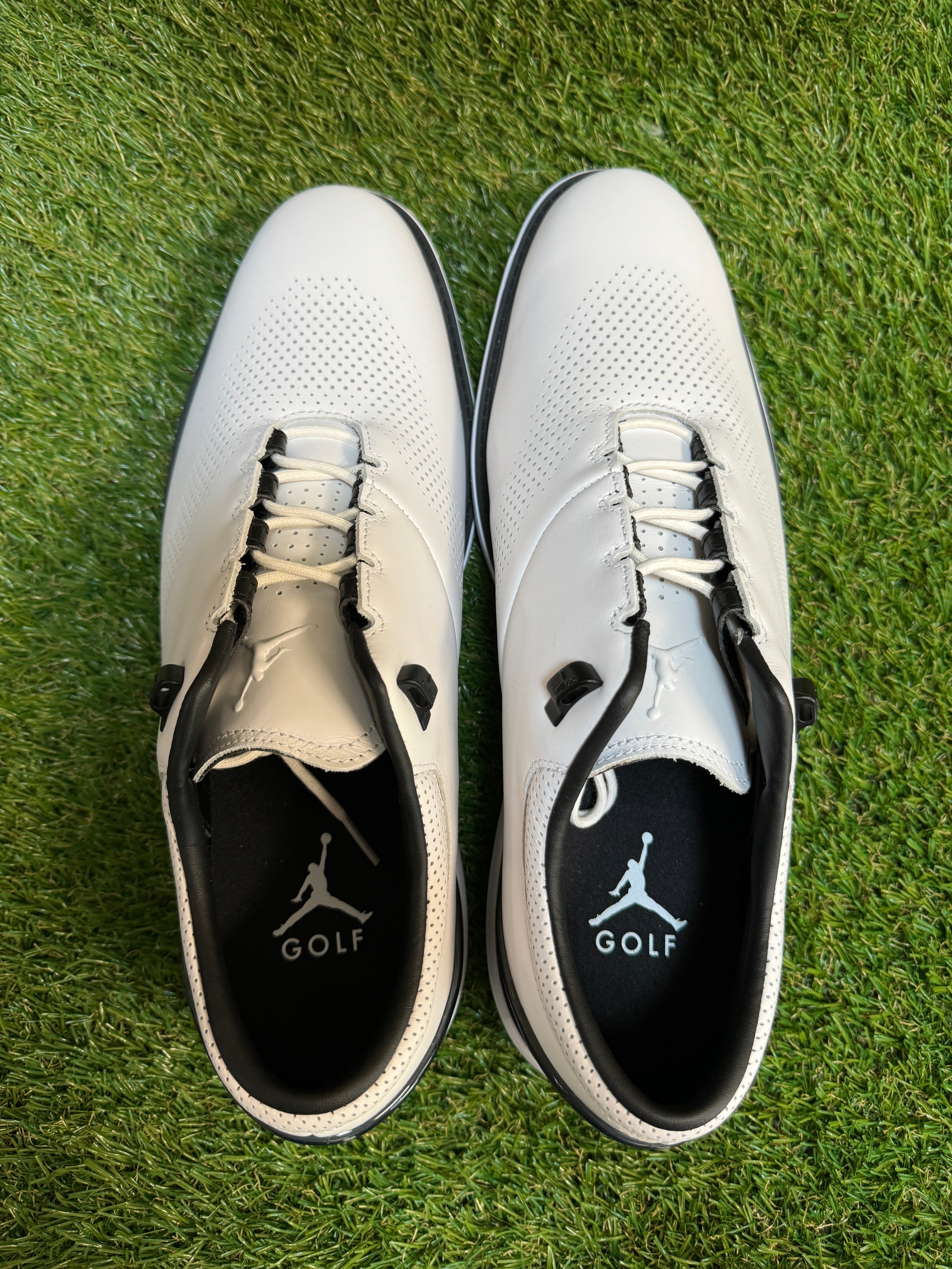 Under Armour UA Drive Glide Spikeless Golf Shoe White 