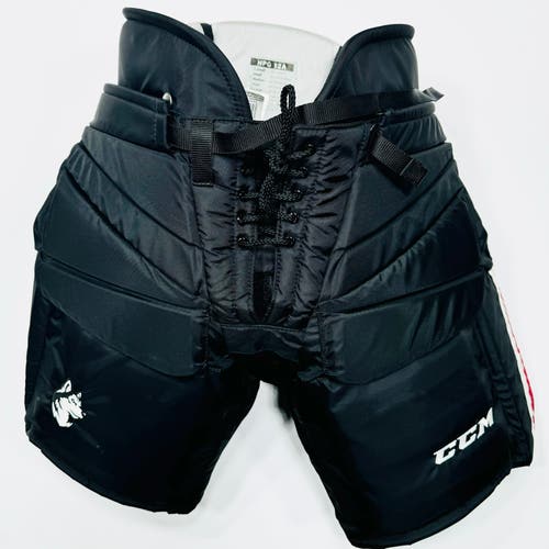 New Northeastern University CCM HPG 12A Hockey Goalie Pants- Small -1"