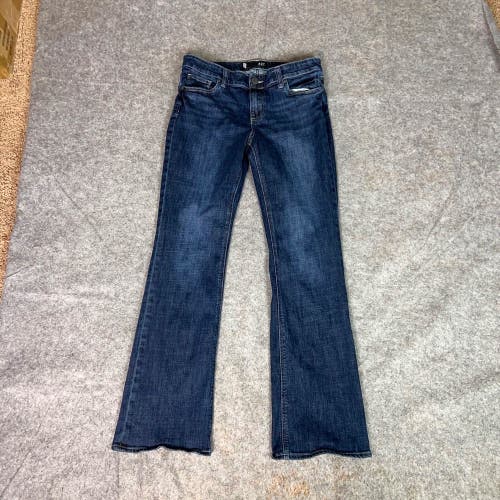 Kut From The Kloth Women Jeans 8 Blue Bootcut Denim Pant Dark Stretch Natalie