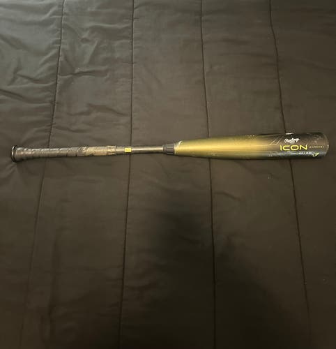Used  Rawlings BBCOR Certified (-3) 29 oz 32" Icon Bat